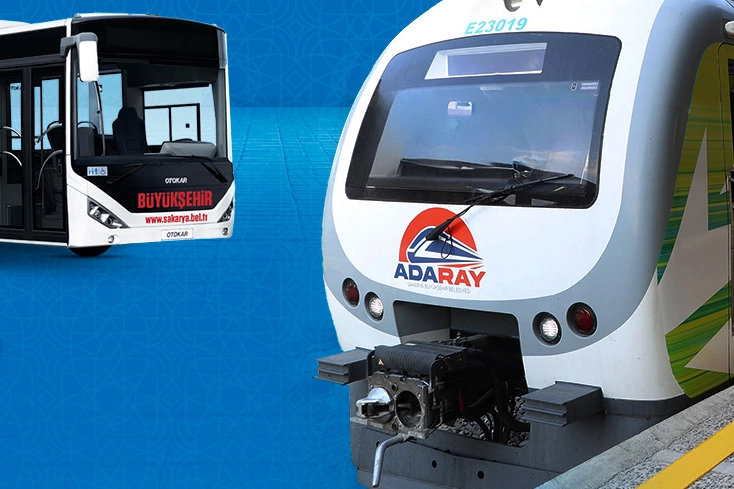 Sakarya'da toplu taşıma bayram boyunca ücretsiz