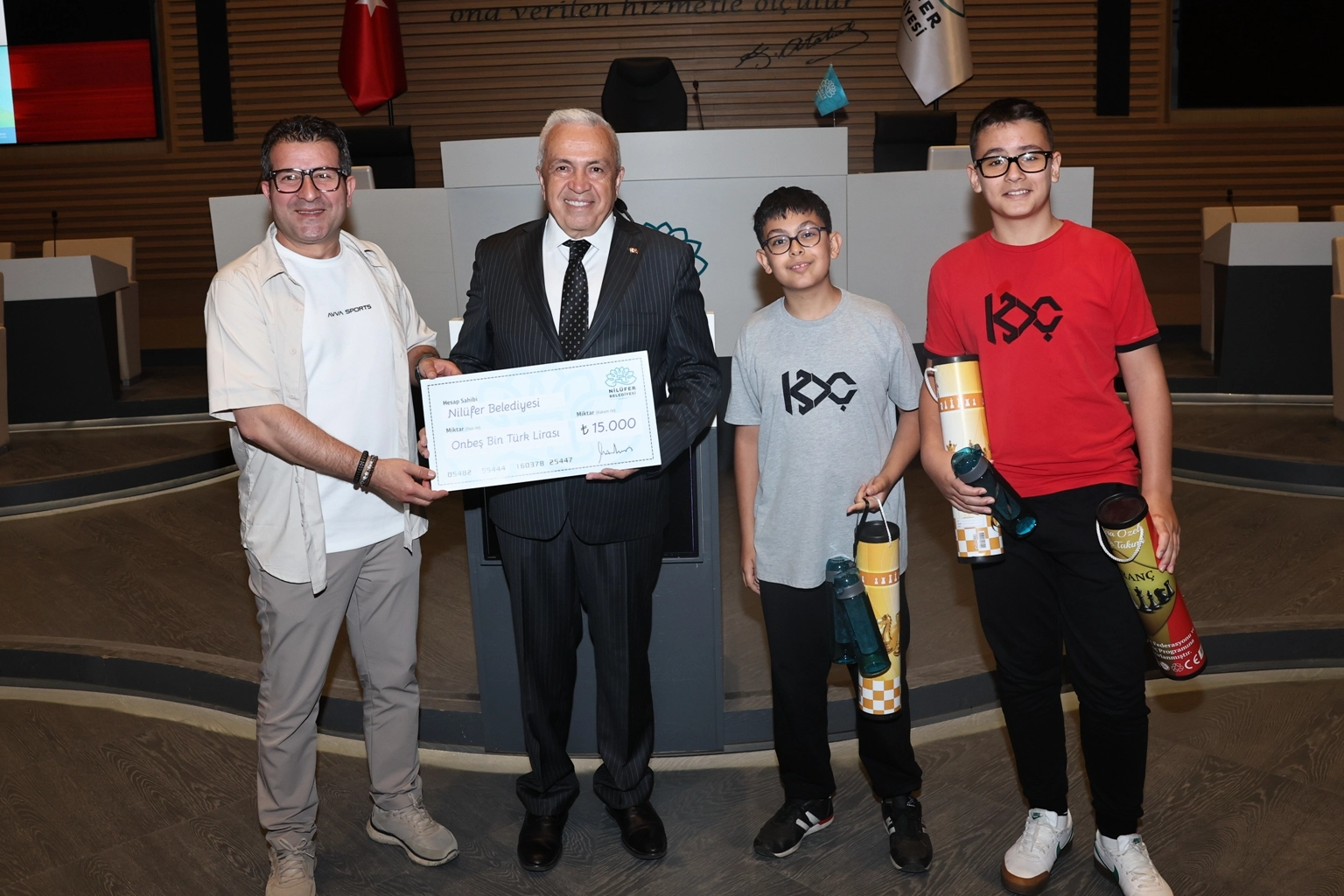 Bursa Nilüfer’de öğrenciler çevre için yarıştı